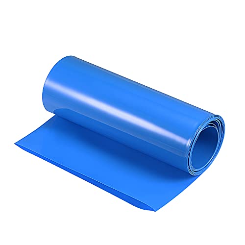 Meccanixity Battery Wrap PVC Tubing de encolhimento de calor 150mm de 1,5m Bom isolamento preto para a bateria