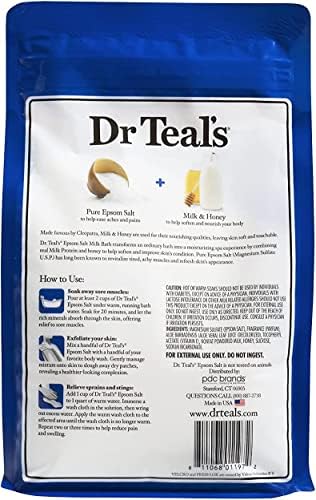 Dr. Teal Pure Epsom Salking Solution Solution Gift - Soothe & Sleep With Lavender, Brenda de óleos