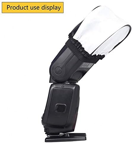 Difusor de salto de flash suave universal de Dobrygalpe para Canon 580EX 430EX II/550EX/540EZBLACK & WHITE