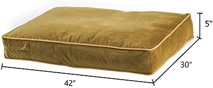 Happy Hounds Buster Dog Bed, 30 por 42 polegadas meio, musgo