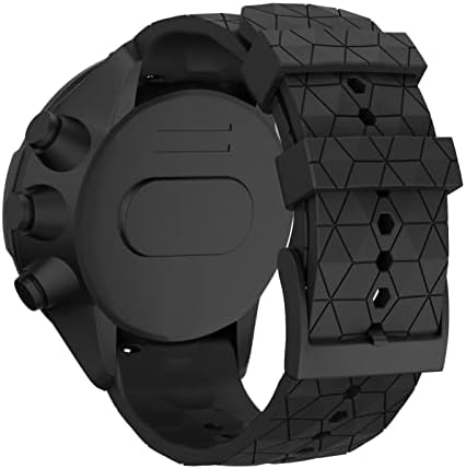 FACDEM 24mm Substituição Silicone Smart Watch Telas para Suunto D5/7/9/Baro Spartan Sport Wrist HR Baro