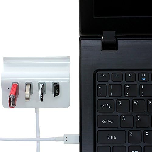 Hub USB-C do tipo C ARTIX C350 USB Tipo C a 4 portas USB 3.0 Hub com suporte para dispositivos