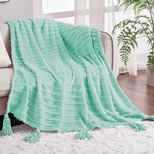 Exclusivo mezcla manta de arremesso macio, cobertor grande de lã Fuzzy, cobertor decorativo de