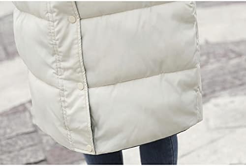 Jaqueta de escritório prdecexlu para mulheres inverno simples manga longa túnica quente botão