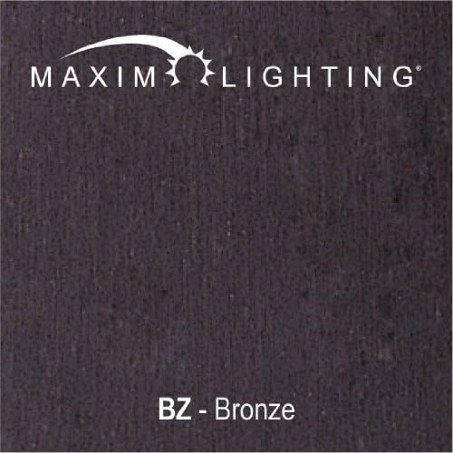 Maxim 3024cdbz Dover DC DC Mediterrâneo Vidro decadente de parede de parede externa, 3 luzes de 3 luzes