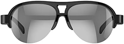 Óculos de sol Bluetooth para homens e mulheres, controle de voz e óculos inteligentes de estilo de
