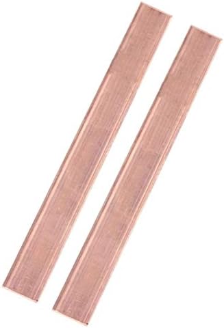 Folha de cobre de Yiwango 19,6 T2 Cu Metal Bar Bar Flat Metal Crafts de espessura de metal folhas
