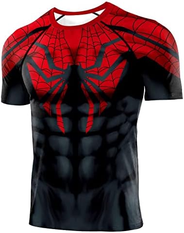 Camiseta masculina de Davilane camisa de compactação de impressão 3D para corrida atlética Gym Gym Cos Play