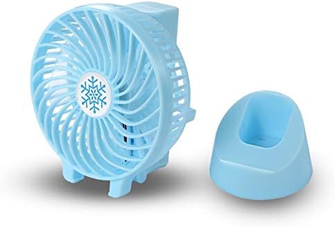 Brewix Handheld Mini Desk Fan Fan USB Recarregável Ventilador dobrável, ventilador elétrico portátil, ventilador