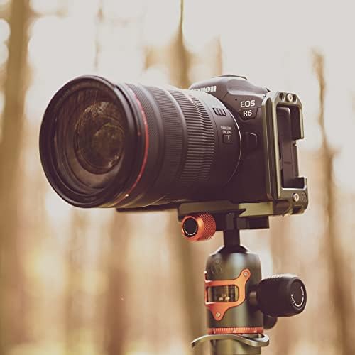 Câmera L -Bracket de câmera dedicada de 3 pernas para câmeras de espelho R5 e R6 - Liga de magnésio compatível