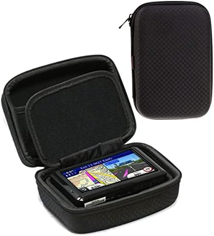 Navitech Black Hard GPS Carting Case Compatível com Garmin Drive 51 Full UE LMT-S