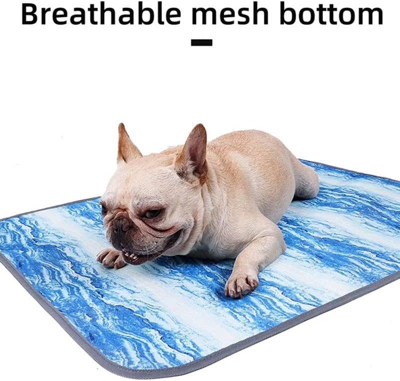 Wxbdd cão de estimação de cão de estimação tapete de verão tapete para cães sofá de cobertor de gato cama de