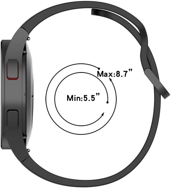 Tiras de silicone lukeo para smartwatch sports watch watch band