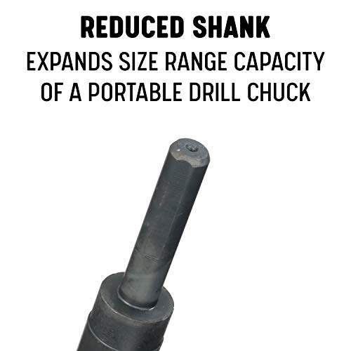 Drill America 2-1/2 Aço de alta velocidade reduziu a broca de haste com haste de 3/4, série DWDRSD