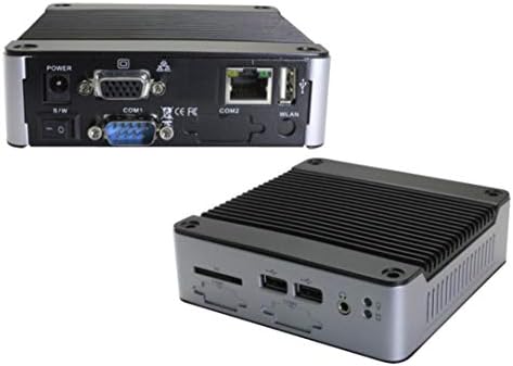 Mini Box PC EB-3362-L2221C2P suporta saída VGA, porta RS-422 x 1, porta RS-232 x 2, porta MPCIE x 1 e
