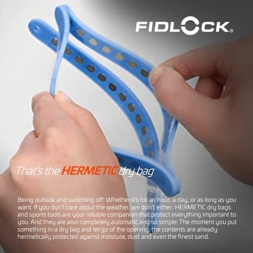 Fidlock Hermetic Medi Dry Sacc com tecnologia Gooper Blue