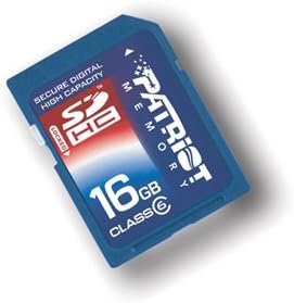 16 GB SDHC High Speed ​​Class 6 Memory Card para Canon SD1400 Digital Camera - Seguro de alta capacidade digital