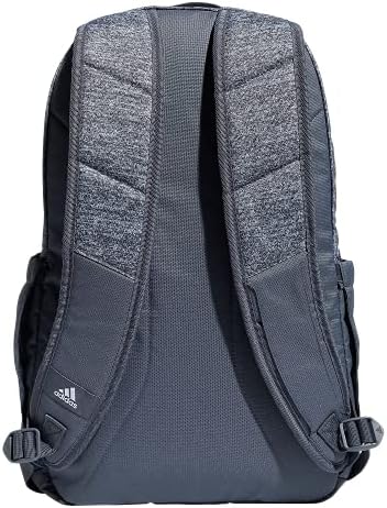 A Adidas Defender Team Sports Backpack, Jersey Onix Gray/Onix Gray/Rose Gold, um tamanho único