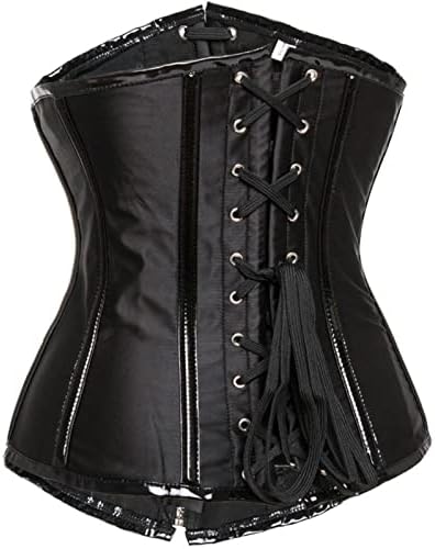 Banda de suor da cintura para mulheres túnica sexy feminina zíper gothicsteampunkwaist selo bodysutes acolchoados