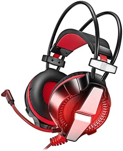 Oear E-Sports escuta voz com voz com fio Microfone estéreo Surround Desktop Headset Bassset Bass Reduction