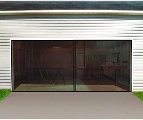JB4869 Double Garage Screen Door - permite a circulação de ar - impede que insetos e insetos entrem