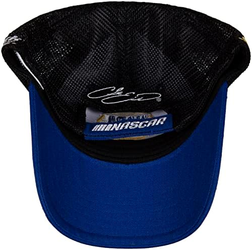 Bandeira quadriculada Esportes de NASCAR 2023 Hat de patrocinador adulto - Capace de beisebol de malha