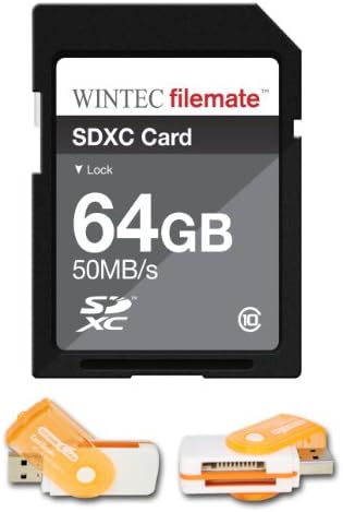 64 GB Classe 10 SDXC High Speed ​​Memory Card 50Mb/S. Para câmeras DSLR A65 A77 da Sony A65. Perfeito