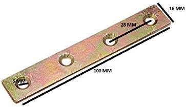 Placas de marceneiro de reparo de maca de 100 x para 100 mm de aço yzp de 100 mm