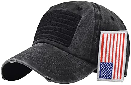 Capas de beisebol de beisebol feminino Capas de bandeira americana com chapéus solares Sungable Casual