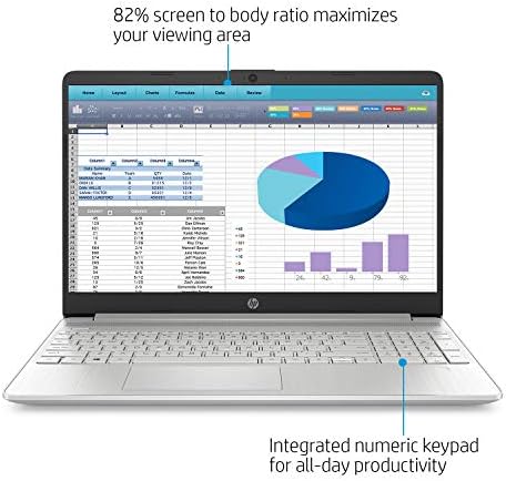 Laptop de negócios da HP, tela sensível ao toque de 15,6 HD, processador Intel Core i3-1115G4, 16 GB de RAM, 1 TB SSD, 11 horas da bateria, microesterta, tela anti-enseada, fina e portátil, ganhe 11
