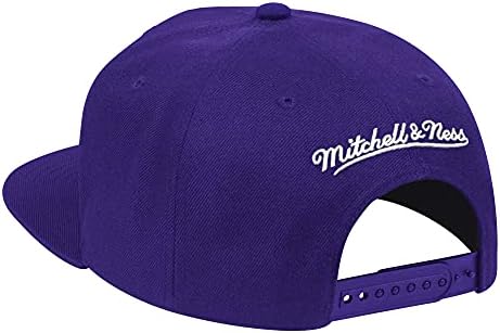 Mitchell & Ness Los Angles Lakers Remix Remix Hardwood Classic Snapback Hat - Purple