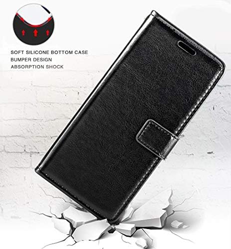 Caso Samsung Galaxy M21 2021, capa de caixa magnética de couro PU premium com suporte para cartão e kickstand