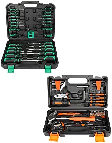 Kit de ferramentas domésticas, conjunto de chave de fenda magnético de 27 peças Engindot e kit de ferramentas