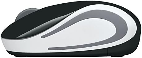 Logitech Wireless Mini Mouse M187 Ultra Portable, Rastreamento óptico de 1000 dpi, 3 -Buttons, PC/Mac/Laptop