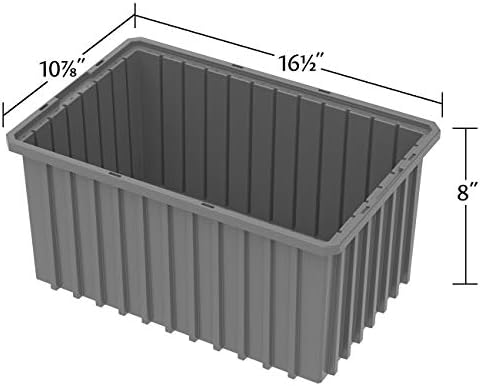 Akro-Mils 33168 Akro-Grid plástica Sabolpada Caixa de Modu Divisível Modu Boletim de armazenamento