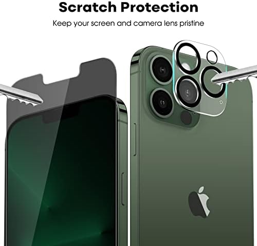 Jetch iPhone 13 Pro Case e Privacy Screen Protector Pacote