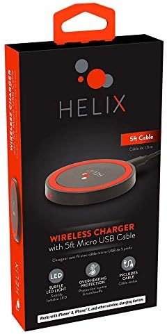 Helix Wireless Charger, Black, Emthqi