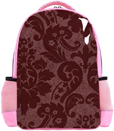 Mochila de viagem VBFOFBV, mochila laptop para homens, mochila de moda, roxo barroco retro floral