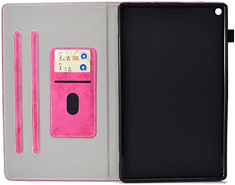 Tablet PC Caso Caso Compatível com capa de caixa do Kindle Fire HD10, Slim Smart Folio Stand Capa Casos