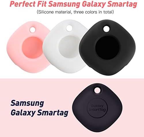 OotsR 3Pack Case for Galaxy SmartTag, Chave de Case de Proteção de Silicone para Galaxy SmartTag,