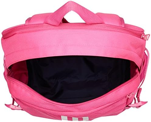 Adidas unissex adulto 3 -stripes Power IV M Backpack - choque rosa/branco/branco, 16 x 32 x 44 cm