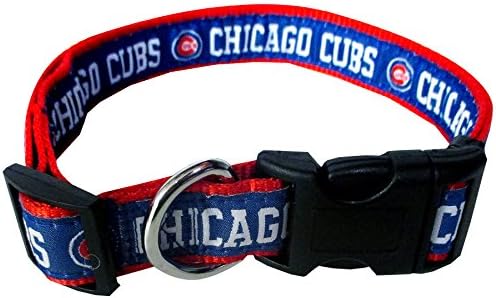 MLB Chicago Cubs Dog Collar, Medium