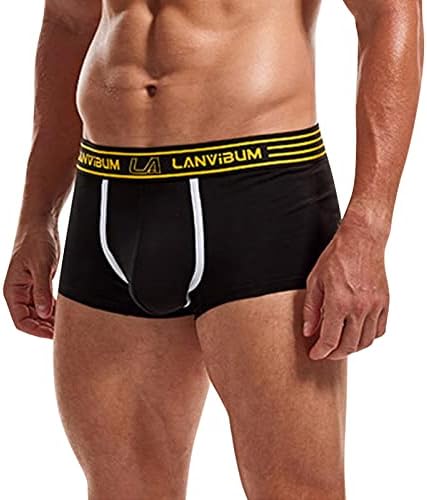 Shorts de boxe para homens boxers boxers pant shorts sólidos cuecas calcinhas sexy casuais roupas masculinas