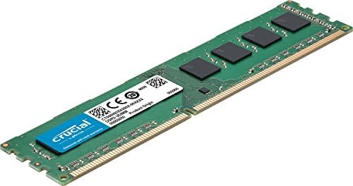 Tecnologia crucial 4 GB, DIMM de 240 pinos, DDR3 PC3-12800,