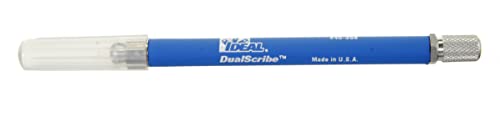 Ideal Industries, Inc. 45-358 Scribe de fibra óptica de ponta dupla, para condutores de fibra, safira,