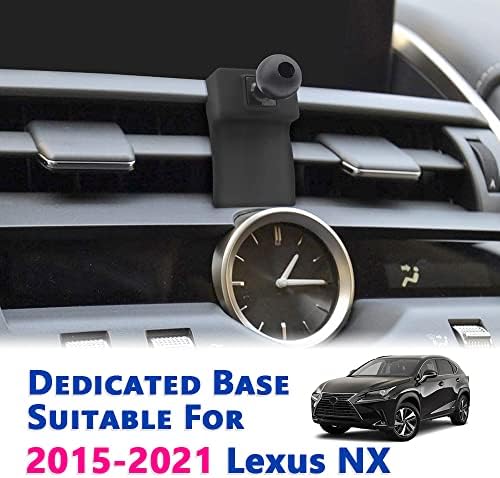 Jocundly Car Phone Mount para 2015-2021 Lexus NX [Caso grosso] portador de celular Suporte de telefone