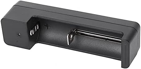 Vifemify Battery Charger, PC preto PC Universal Slot único Adaptador de carregador de bateria USB