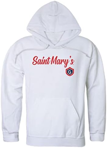 W Republic Saint Mary's College of California Gaels Script Fleece Hoodie Sweatshirts
