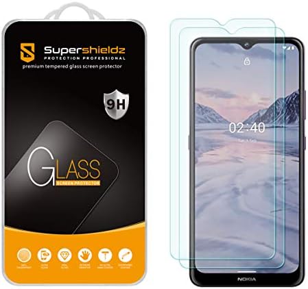 SuperShieldz projetado para Nokia 2.4 Protetor de tela de vidro temperado, anti -scratch, bolhas sem bolhas