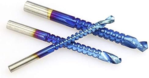 Xmeifei peças broca de broca definir hss drill bit 6pcs 3-8mm nano nano azul revestido com serra